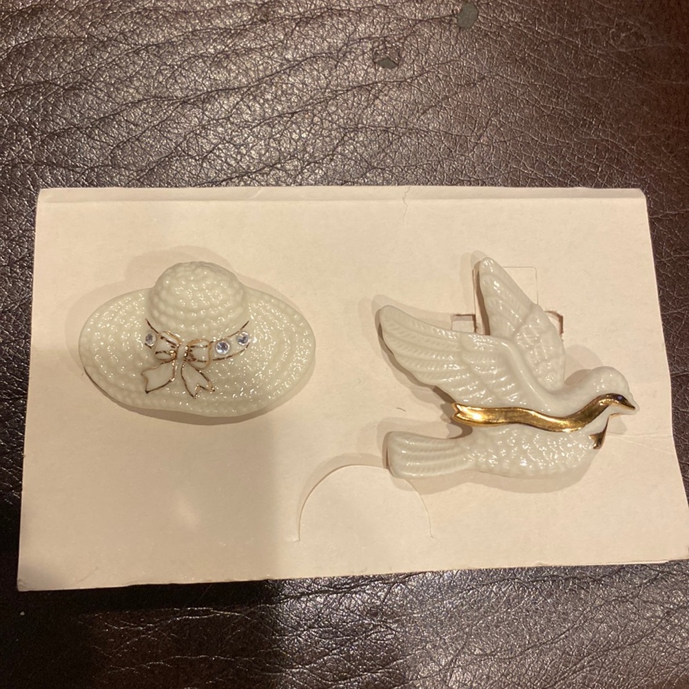 Lenox brooches